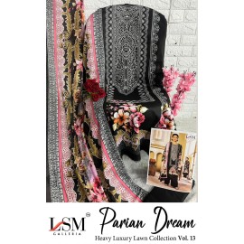 PARIAN DREAM HEAVY LUXURY LAWN COLLECTION VOL 13 (Cotton Dupatta)