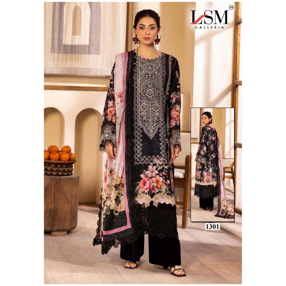 PARIAN DREAM HEAVY LUXURY LAWN COLLECTION VOL 13 (Cotton Dupatta)