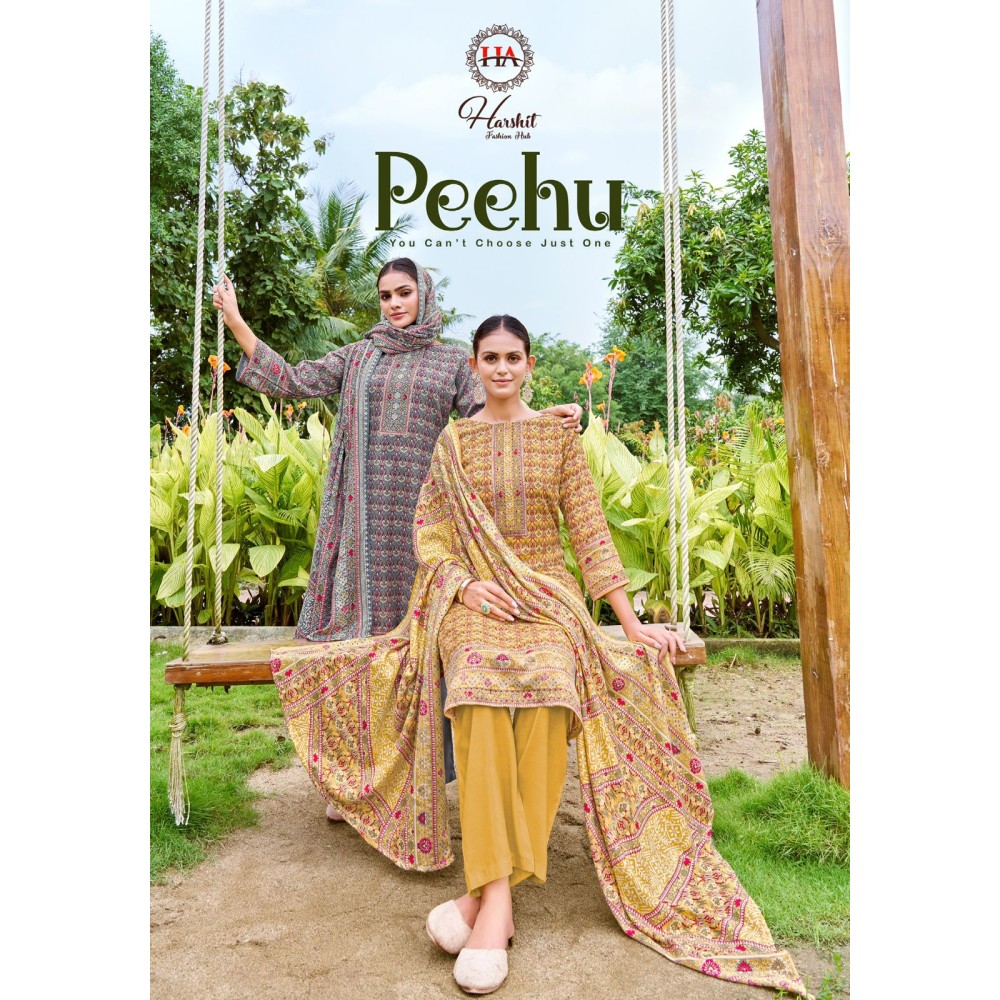 PEEHU ALOK SUITS (Winter Collection)