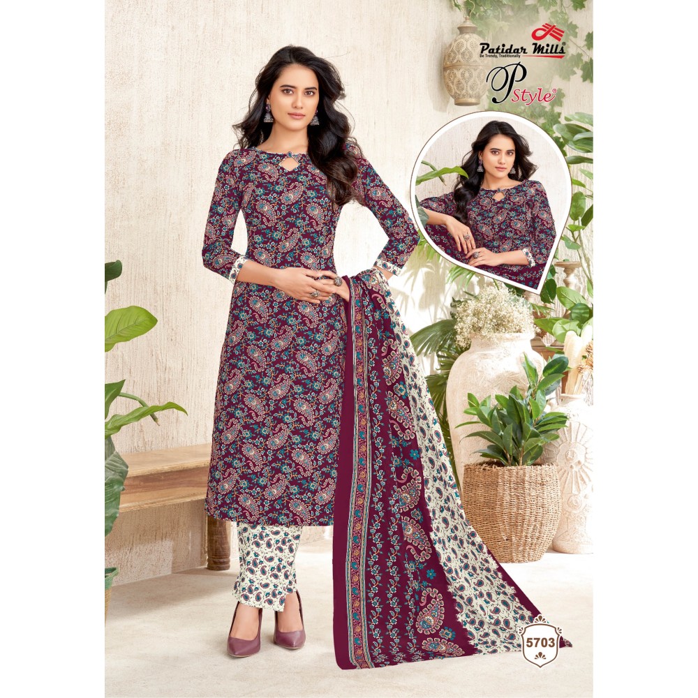 PSTYLE VOL 57 PATIDAR (Cotton Dupatta)