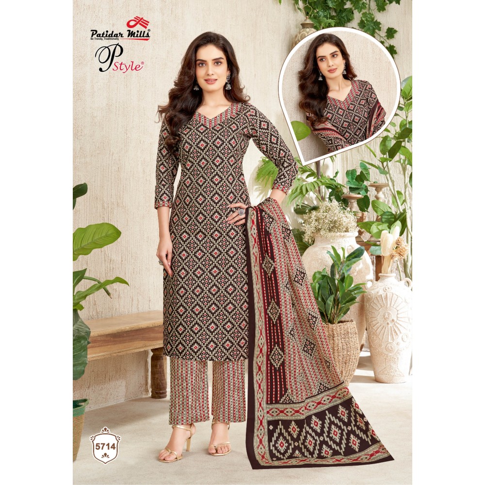 PSTYLE VOL 57 PATIDAR (Cotton Dupatta)