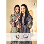 QUDRAT 5 ALOK SUITS (Cotton Dupatta)