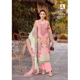 QUDRAT 6 ALOK SUITS (Cotton Dupatta)