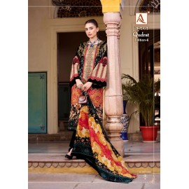 QUDRAT 6 ALOK SUITS (Cotton Dupatta)