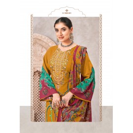 QUDRAT 7 ALOK SUITS (Cotton Dupatta)