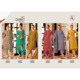 QURBAT EDITION 16 ALOK SUITS (Cotton Dupatta)