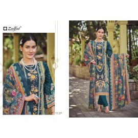 RAABTA VOL 7 ZULFAT  (Cotton Dupatta)