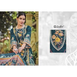 RAABTA VOL 7 ZULFAT  (Cotton Dupatta)