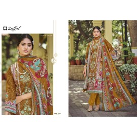 RAABTA VOL 7 ZULFAT  (Cotton Dupatta)