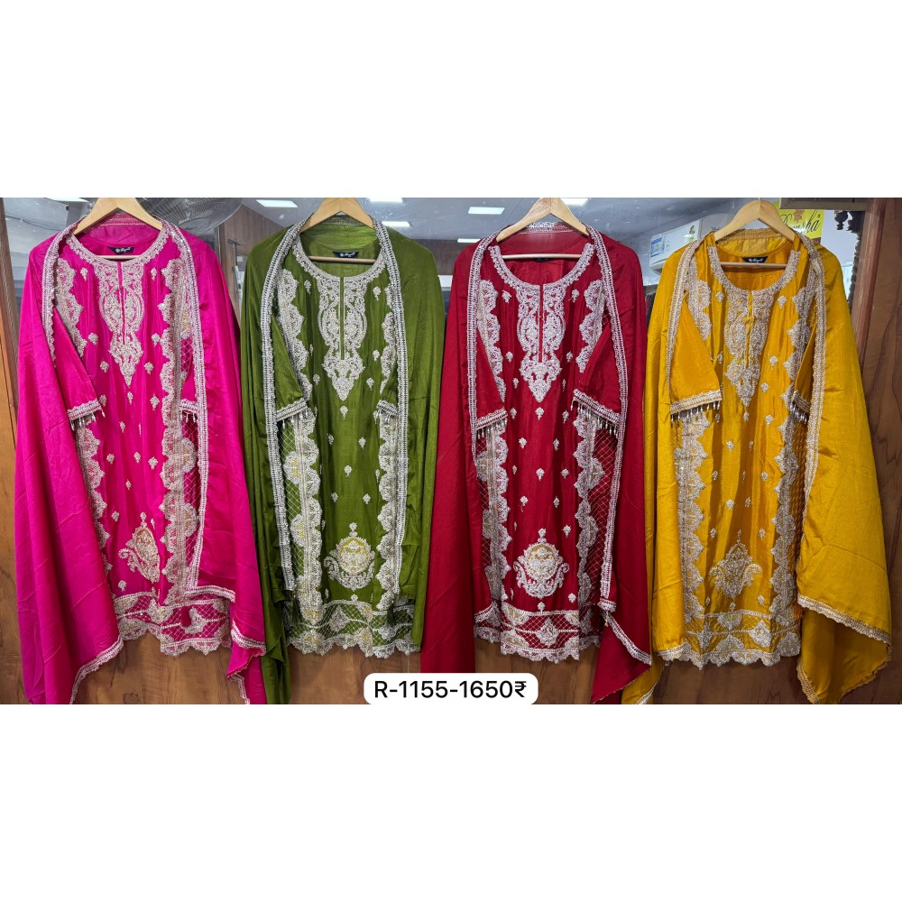 RAMSHA R 1155 ABCD VELVET