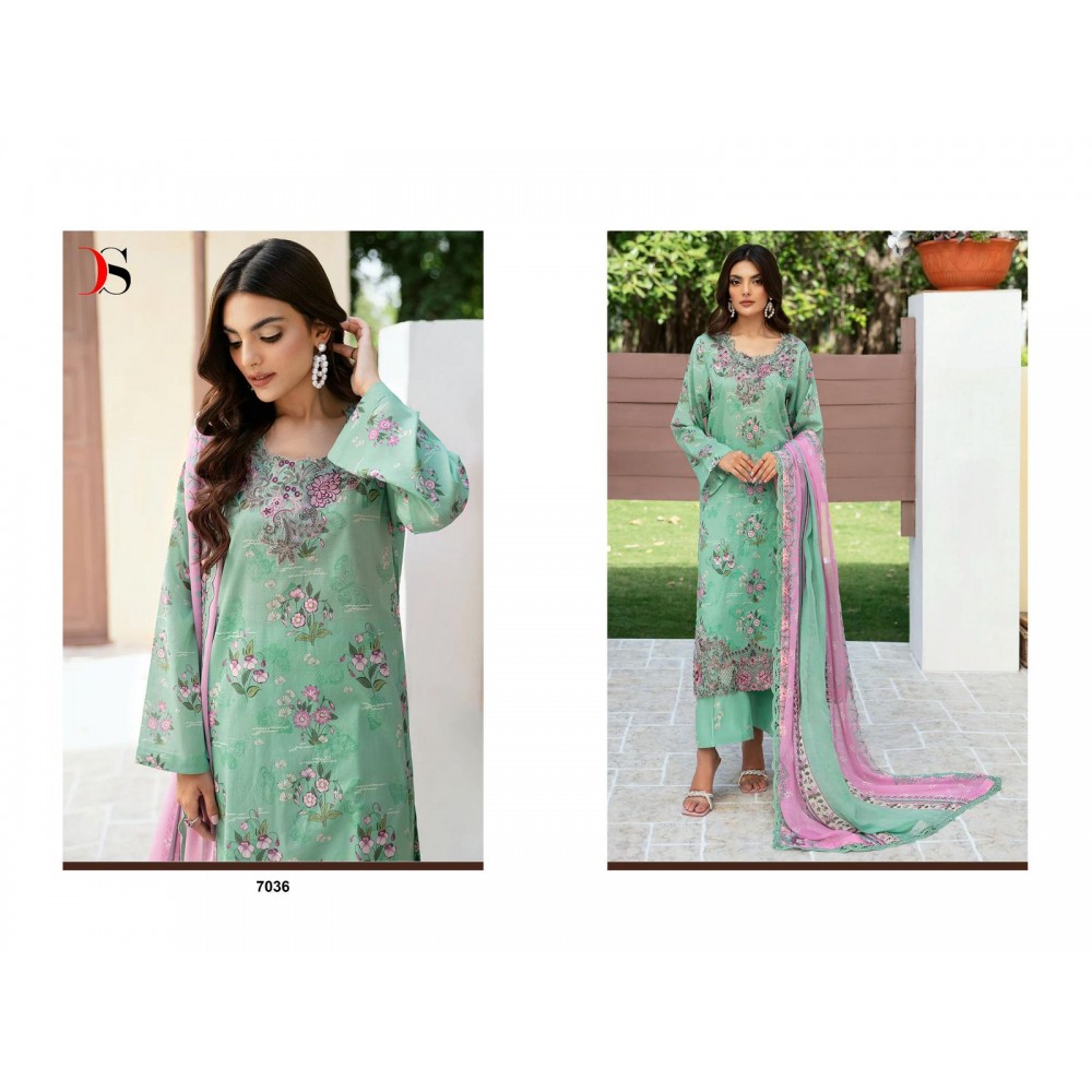 RAMSHA RUNGREZ 24-3 LUXURY DEEPSY (Chiffon Dupatta)