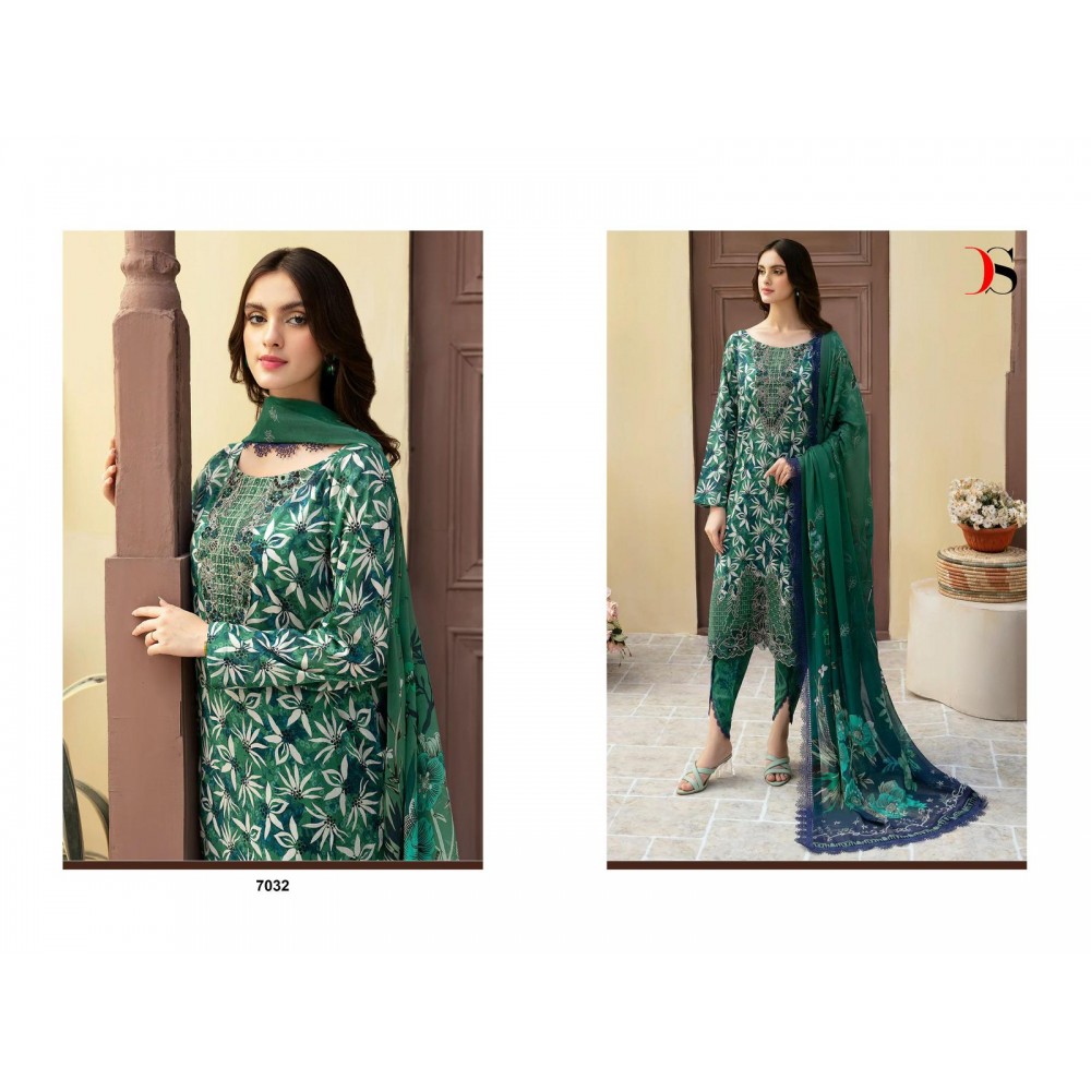 RAMSHA RUNGREZ 24-3 LUXURY DEEPSY (Cotton Dupatta)