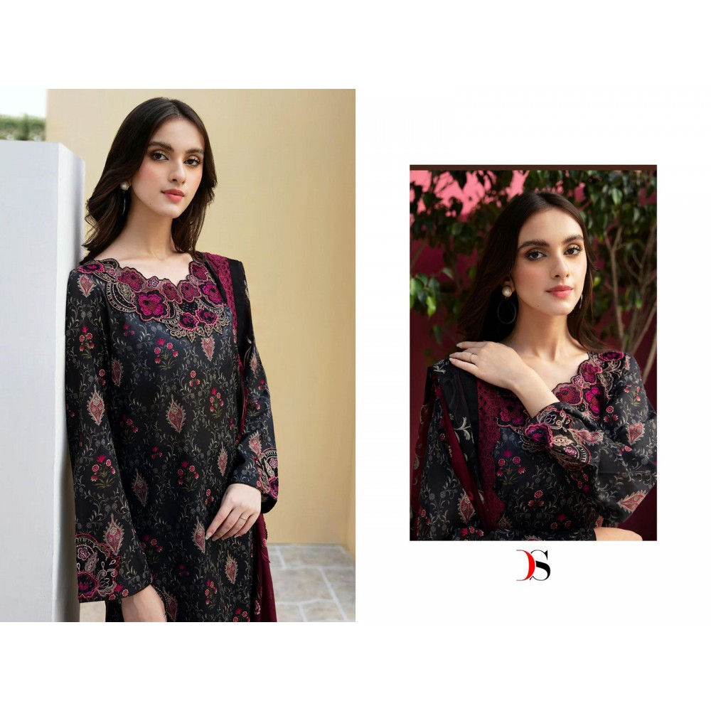 RAMSHA RUNGREZ 24-3 LUXURY DEEPSY (Chiffon Dupatta)