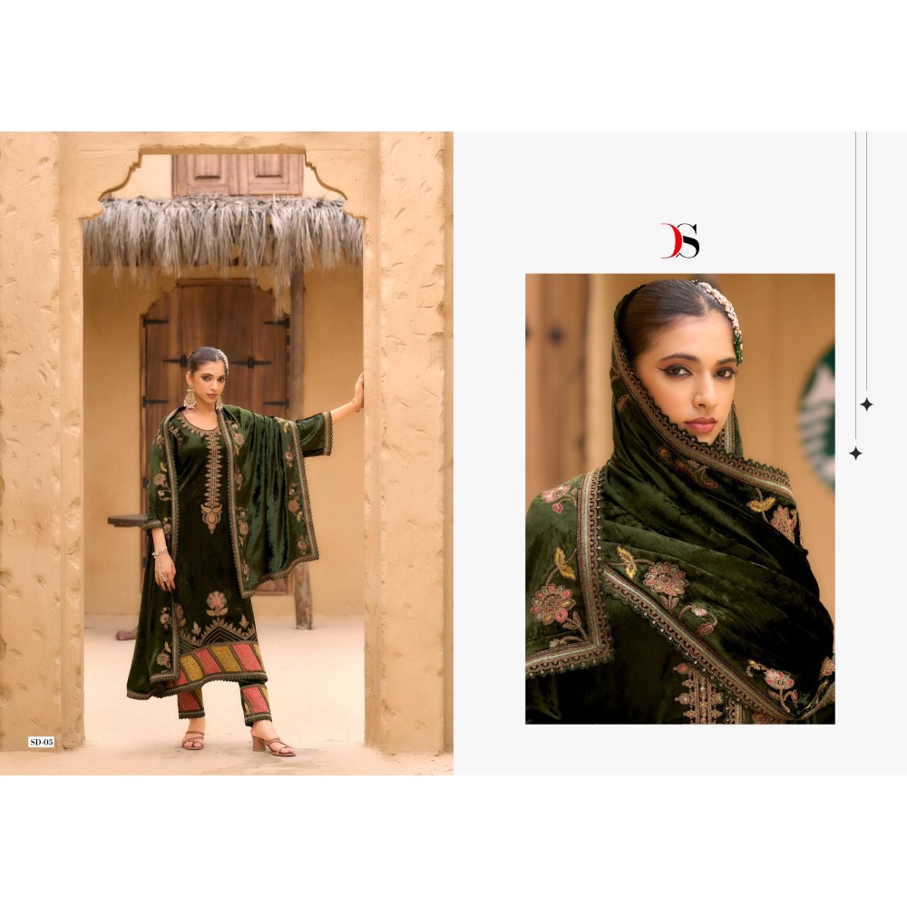 RANG E BAHAR DEEPSY SUITS (winter Collection)
