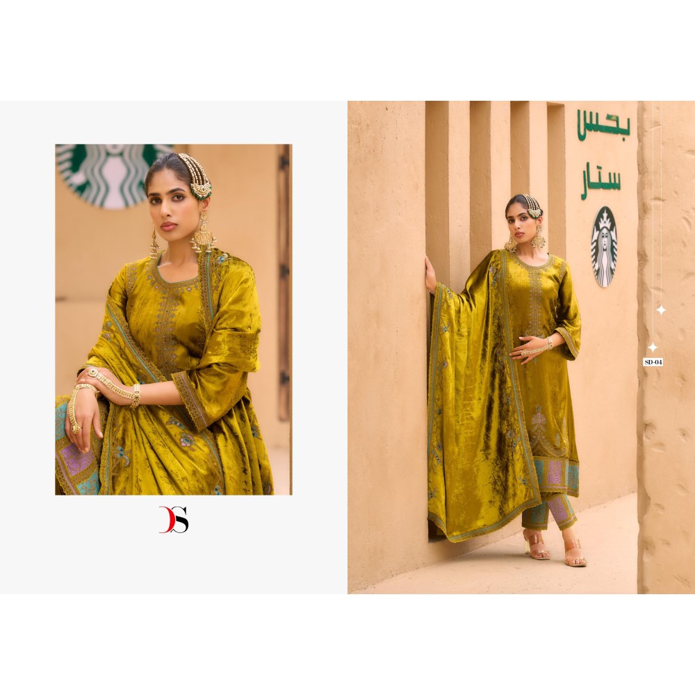 RANG E BAHAR DEEPSY SUITS (winter Collection)