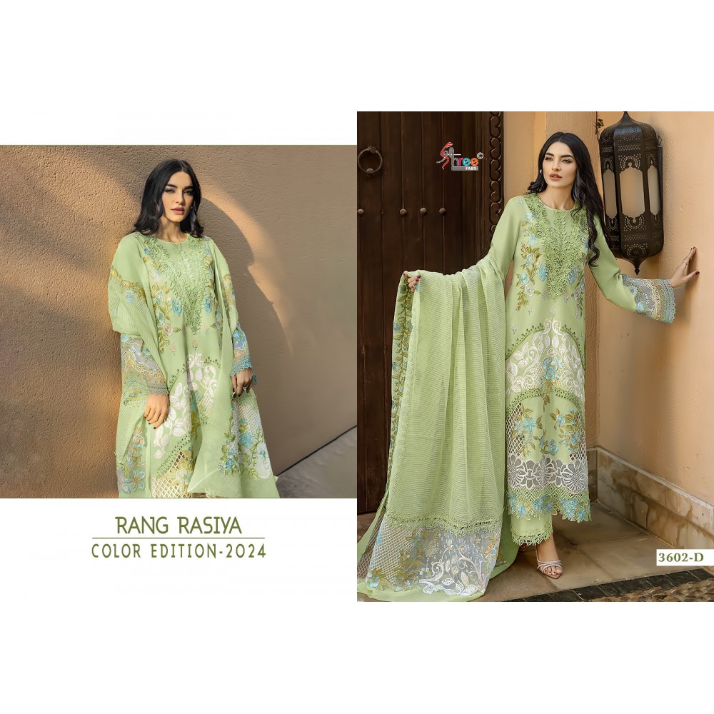 RANG RASIYA PREMIUM LAWN 24 SHREE 3602