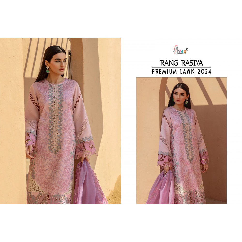 RANG RASIYA PREMIUM LAWN 24 SHREE FABS