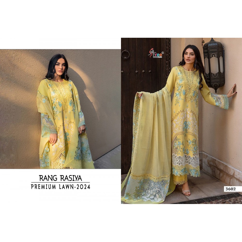 RANG RASIYA PREMIUM LAWN 24 SHREE FABS