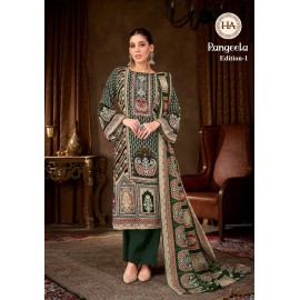 RANGEELA 1 ALOK SUITS   (Cotton Dupatta)