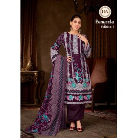 RANGEELA 1 ALOK SUITS   (Cotton Dupatta)