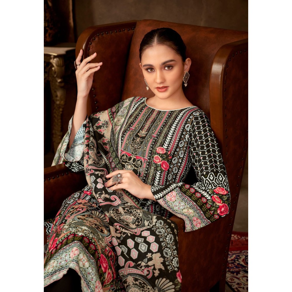 RANGEELA 1 ALOK SUITS   (Cotton Dupatta)