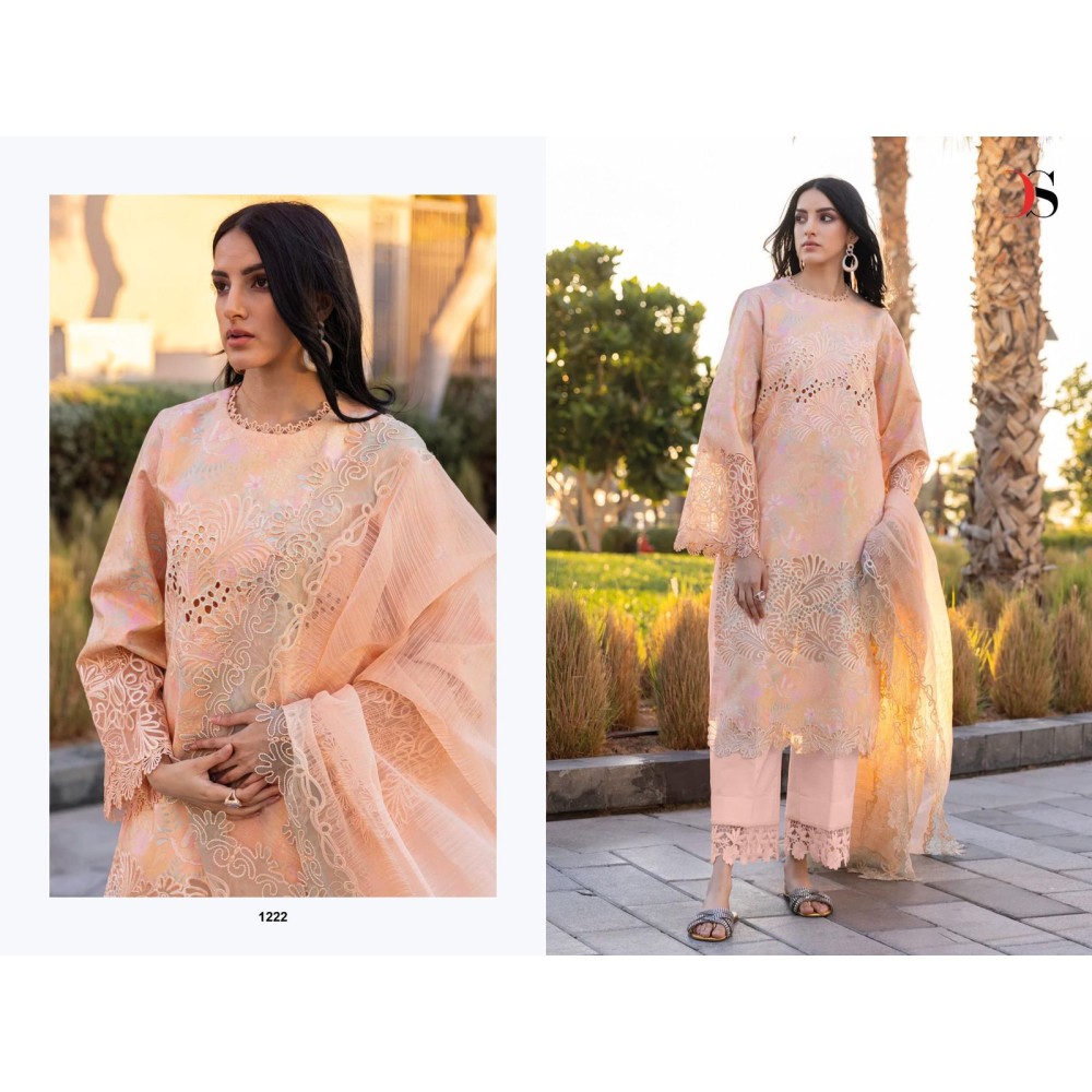 RANGRASIYA LAWN 25-3 BY DEEPSY (Cotton Dupatta)