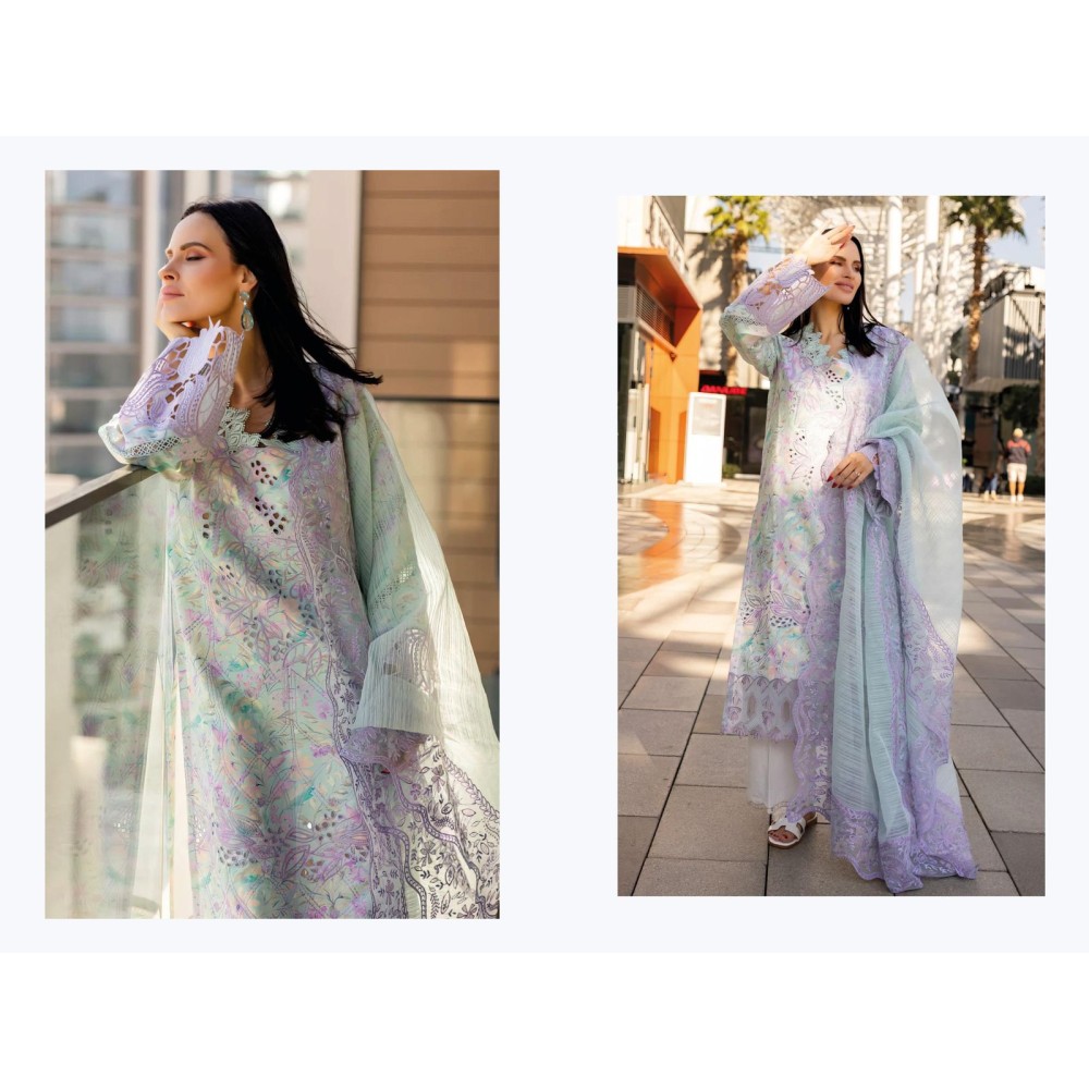 RANGRASIYA LAWN 25-3 BY DEEPSY (Cotton Dupatta)