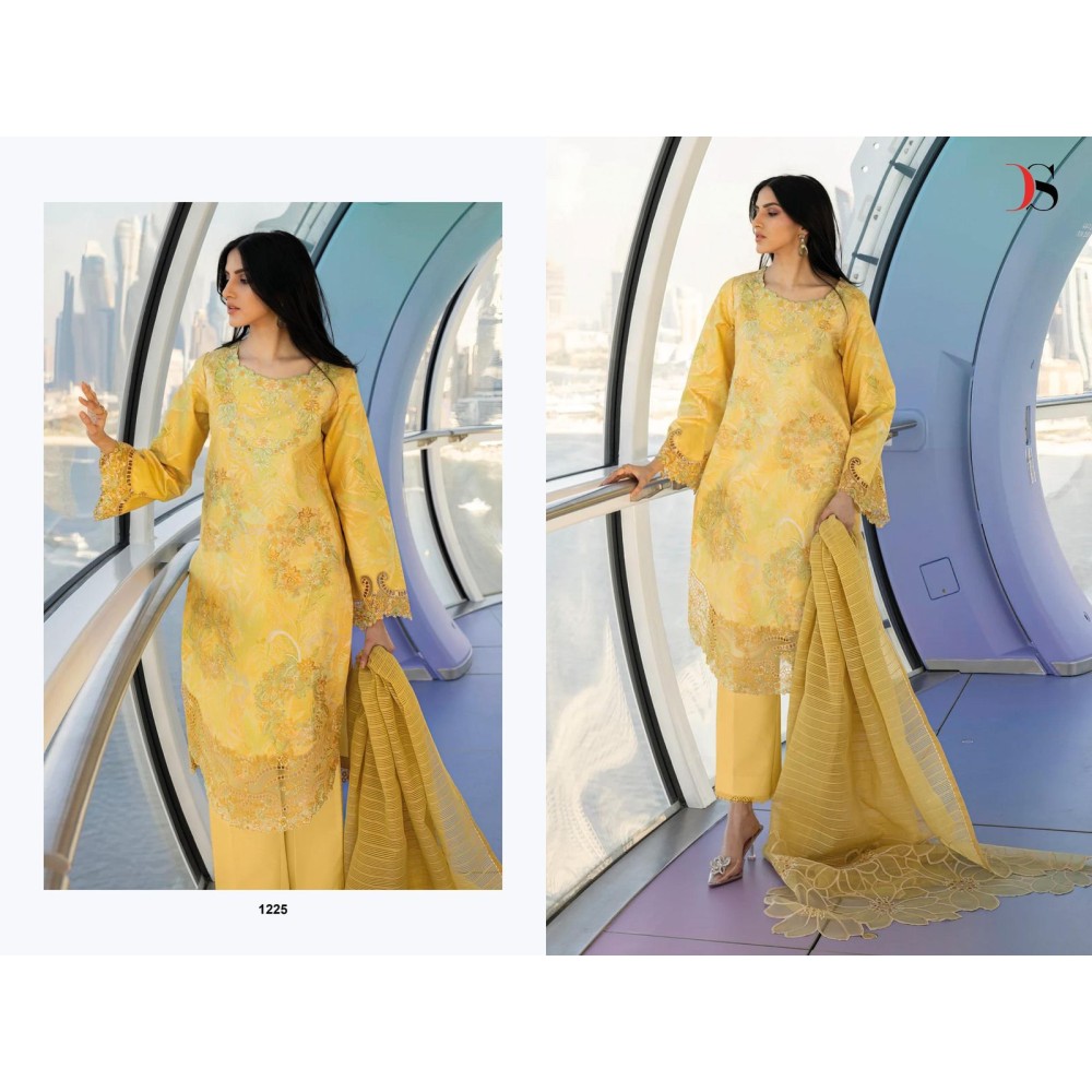RANGRASIYA LAWN 25-3 BY DEEPSY (Cotton Dupatta)
