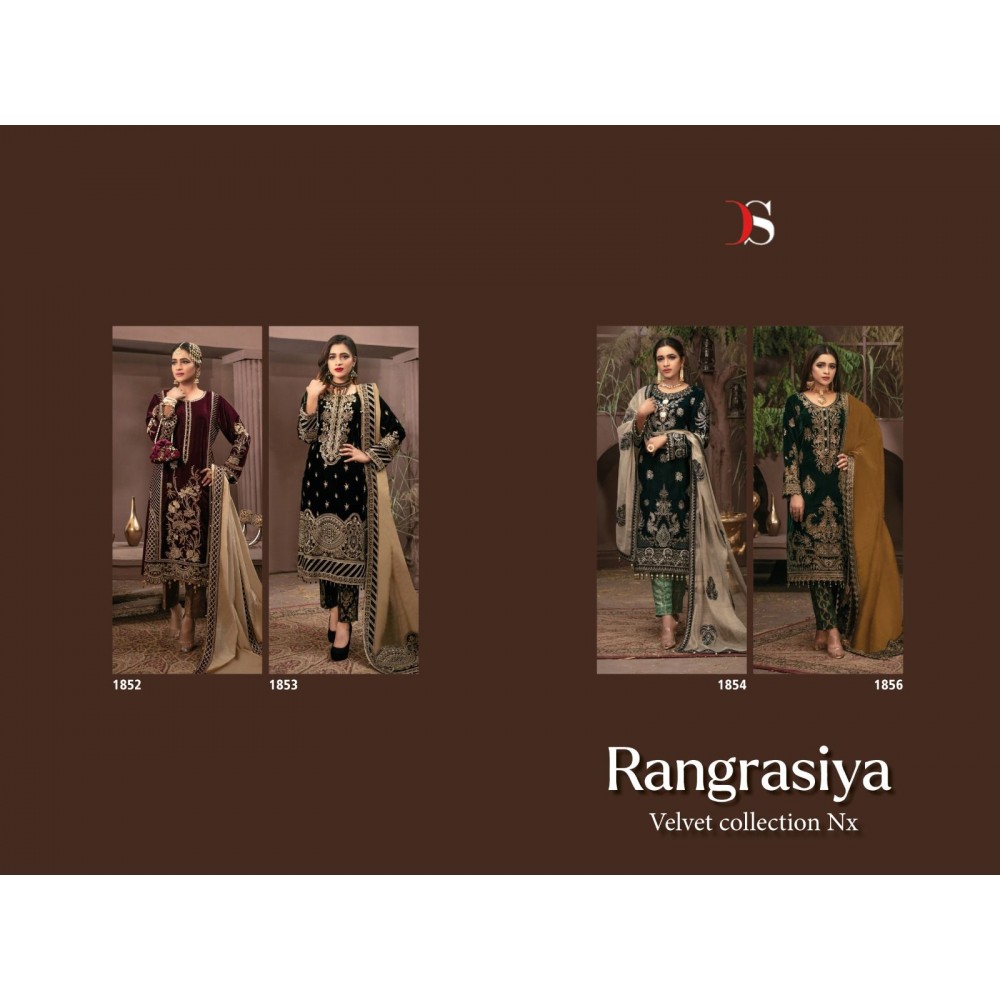 RANGRASIYA VELVET BY DEEPSY SUITS (Winter Collection)