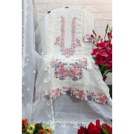 RANGREZ 25 VOL 1 LUXURY LAWN COLLECTION AFROZEH (Cotton Dupatta)