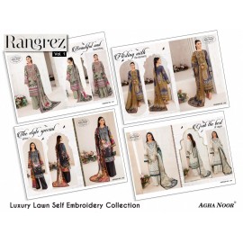 RANGREZ VOL 1 LAXURY  COLLECTION  (Cotton Dupatta)