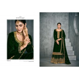 RANI LEHENGA VELVET MUMTAZ  (Winter Collection)