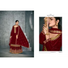 RANI LEHENGA VELVET MUMTAZ  (Winter Collection)