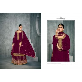 RANI LEHENGA VELVET MUMTAZ  (Winter Collection)