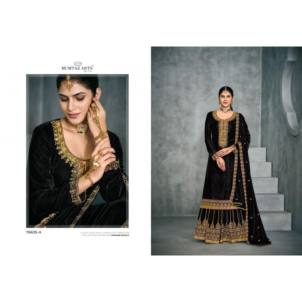 RANI LEHENGA VELVET MUMTAZ  (Winter Collection)