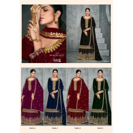 RANI LEHENGA VELVET MUMTAZ  (Winter Collection)