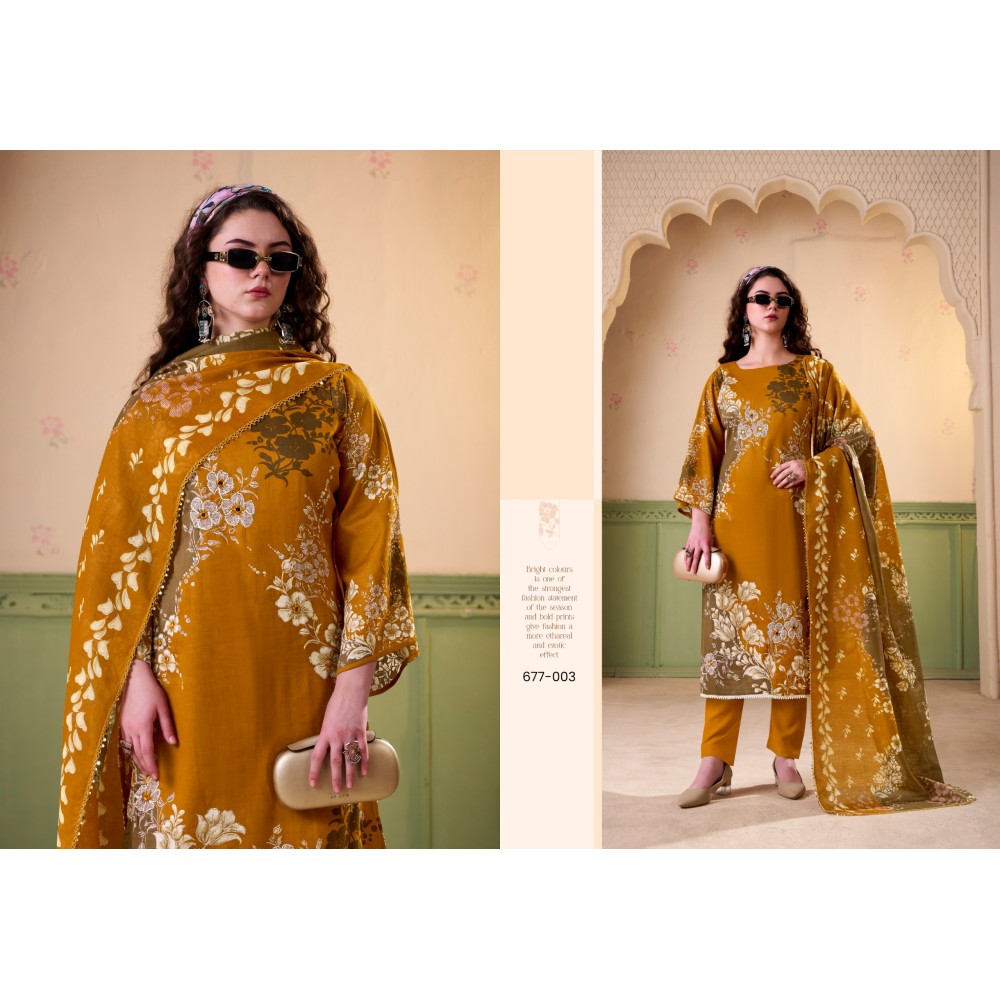 RAWIYA ZULFAT (Cotton Dupatta)