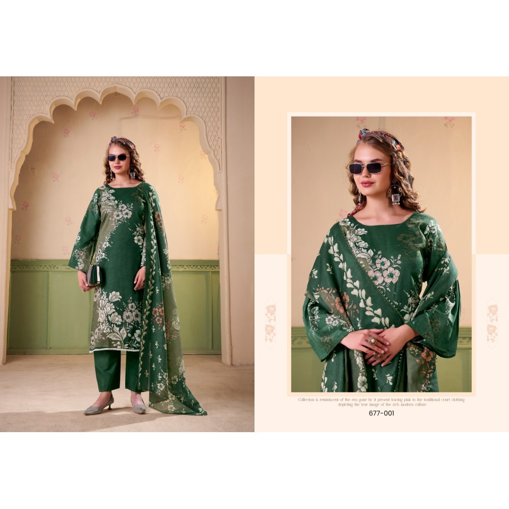RAWIYA ZULFAT (Cotton Dupatta)
