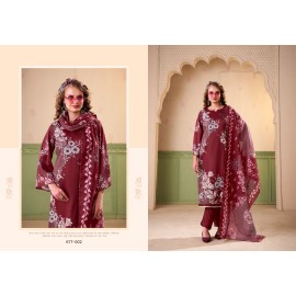 RAWIYA ZULFAT (Cotton Dupatta)