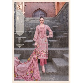 RIHAANA 10 ALOK SUITS  (Cotton dupatta)