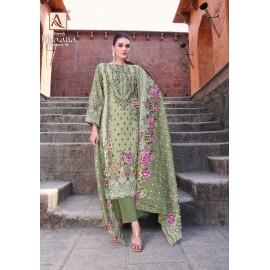 RIHAANA 10 ALOK SUITS  (Cotton dupatta)