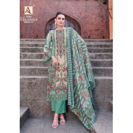 RIHAANA 10 ALOK SUITS  (Cotton dupatta)
