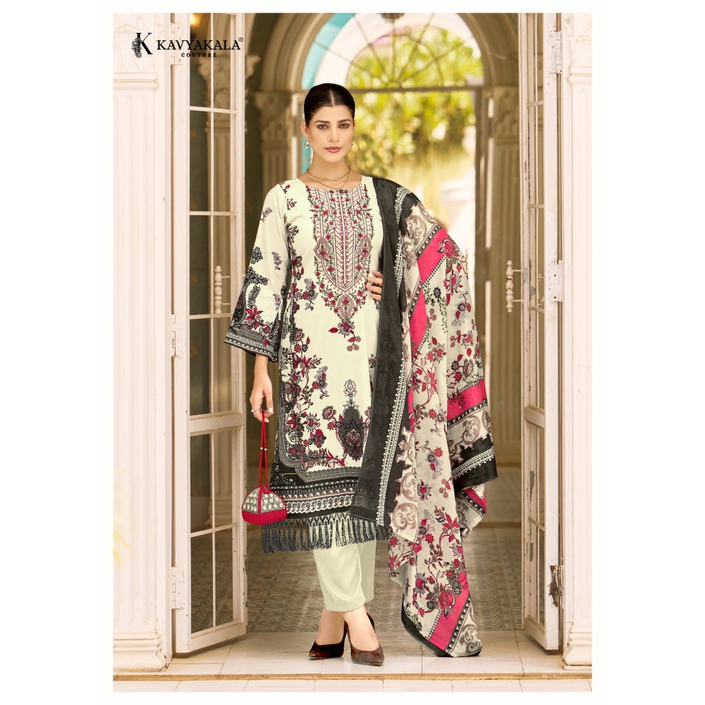 RIHAANA 11 KAVYA (Cotton Dupatta)
