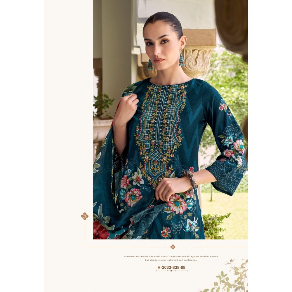 RIHAANA 12 KAVYA (Cotton Dupatta)