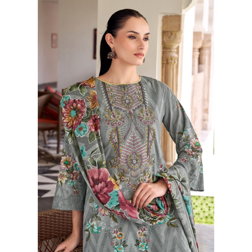 RIHAANA 12 KAVYA (Cotton Dupatta)