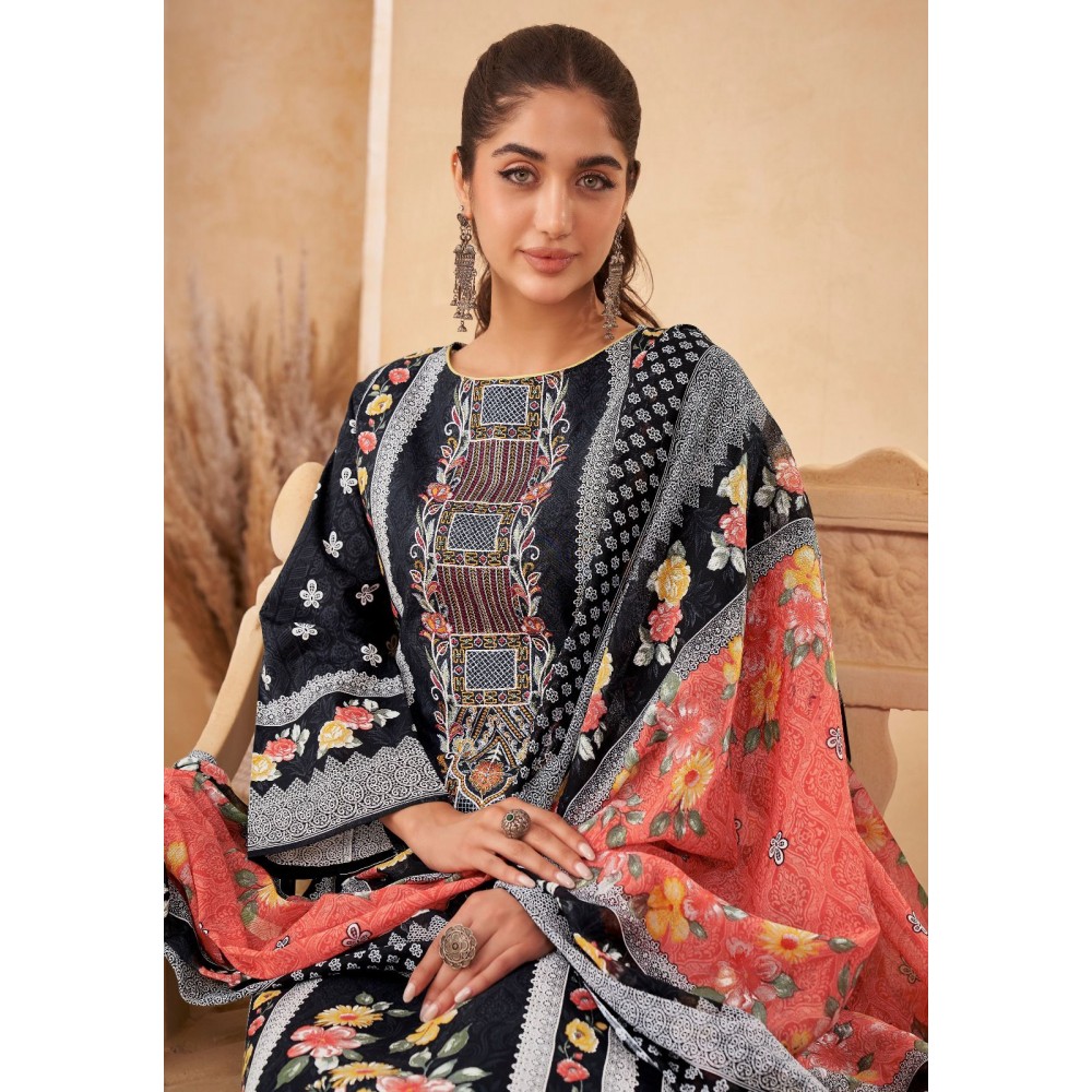 RIHAANA 3 R ALOK SUITS  (Cotton dupatta)