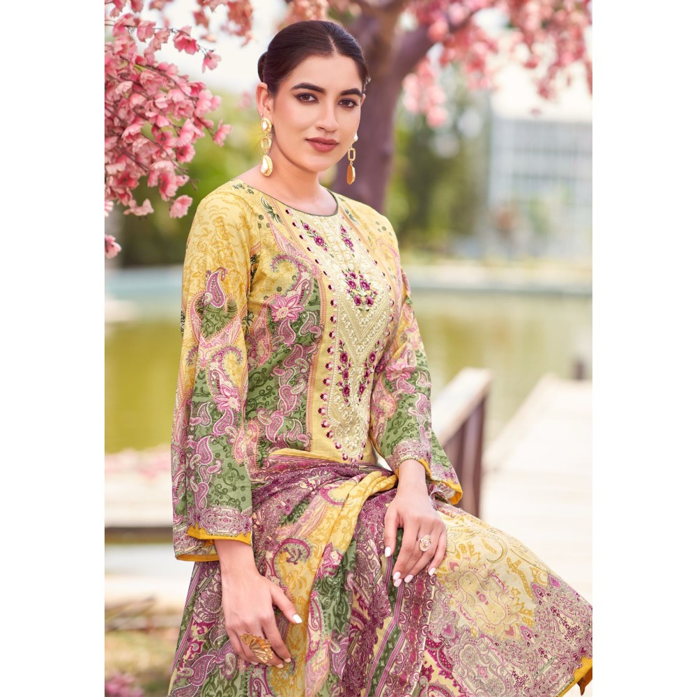 RIHAANA 9 ALOK SUITS  (Cotton dupatta)
