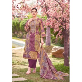 RIHAANA 9 ALOK SUITS  (Cotton dupatta)