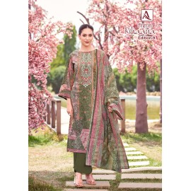 RIHAANA 9 ALOK SUITS  (Cotton dupatta)