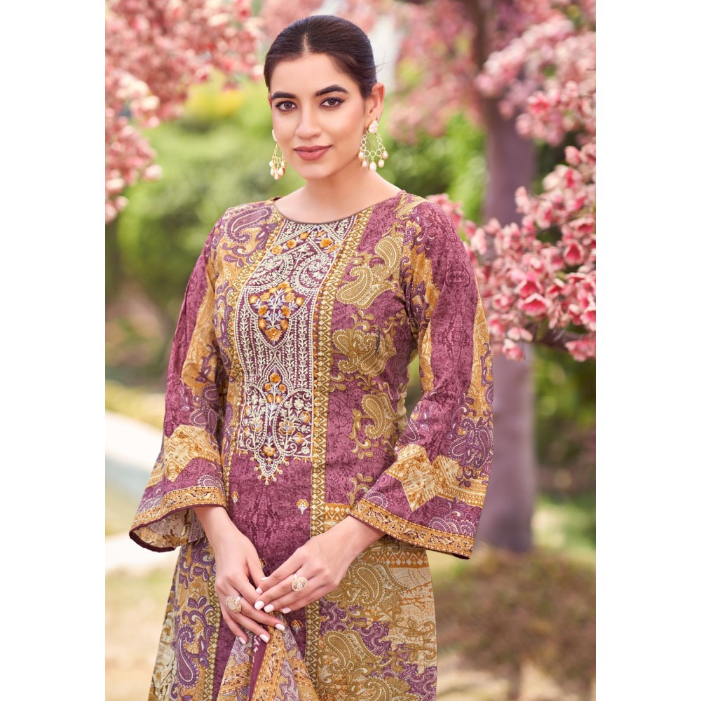 RIHAANA 9 ALOK SUITS  (Cotton dupatta)